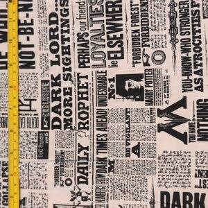 Harry Potter Fabric